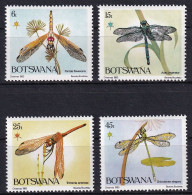 MiNr. 333 - 336 Botswana 1983, 7. Nov. Weihnachten: Libellen Postfrisch/**/MNH - Botswana (1966-...)