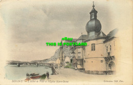R614188 Dinant. LHotel De Ville Et LEglise Notre Dame. Collections ND Phot - Monde