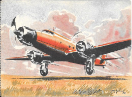 Illustrateur Jacques Des Gachons - DEWOITINE 342 (Transport Long Courrier) - 1919-1938