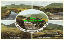 R614902 Mourne Mountains. Co. Down. R. 4196. Carbo Colour. Valentines. Multi Vie - World