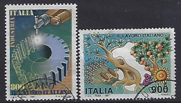 Italy 1997  Italienische Arbeitswelt  (o) Mi.2517-2518 - 1991-00: Used