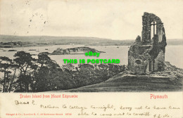 R614912 Drakes Island From Mount Edgcumbe. Plymouth. Stengel. 18732. 1903 - World