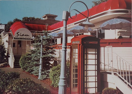 Carte Postale - Siam On Lake Union (extérieur De L'établissement) Thai Cuisine (cabine Téléphonique Rouge) Seattle - Werbepostkarten