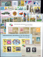 Italy 1985 Commemorative Year Set Unmounted Mint. - 1981-90: Nieuw/plakker