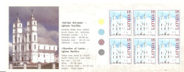 Latvia: Mint Booklet, Basilic In Aglona, 1999, Mi#505, MNH - Churches & Cathedrals