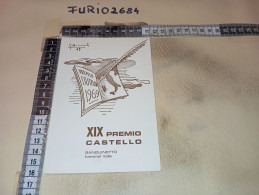 MX00439 SANGUINETTO 1969 TIMBRO ANNULLO XIX° PREMIO CASTELLO - 1946-60: Poststempel