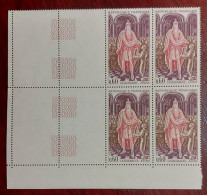 France Neufs N** Bloc De 4 Timbres YT N° 1497 Charlemagne - Neufs