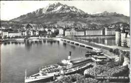 10557579 Luzern LU Luzern Dampfer X 1959 Luzern - Autres & Non Classés