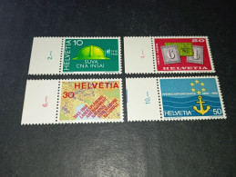 07AL08 SVIZZERA 1968 SERIE DI PROPAGANDA "XX" - Unused Stamps