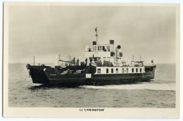 CAR FERRY : S. S. LYMINGTON - ISLE OF WIGHT FERRY - Traghetti