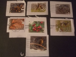 Nederland Gebruikt Diverse Zegels Beleef De Natuur Uit 2023 Op Papier - Used Stamps