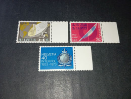 07AL08 SVIZZERA 1973 SERIE DI PROPAGANDA "XX" - Unused Stamps