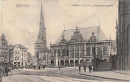 DE618  ---   BREMEN  --  MARKTPLATZ MIT LIEBFRAUENKIRCHE  --  1906 - Bremen