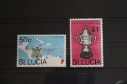 St. Lucia 396-397 Mit Falz #FM269 - St.Lucia (1979-...)