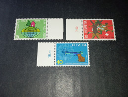 07AL09 SVIZZERA 1974 SERIE DI PROPAGANDA "XX" - Unused Stamps