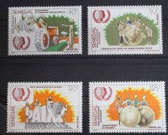 Senegal 853-856 Postfrisch #FM238 - Sénégal (1960-...)