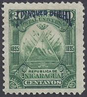 NICARAGUA 1895 - Yvert S56* (L) - Servizio | - Nicaragua