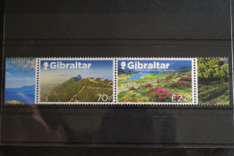 Gibraltar 1946-1947 Postfrisch Paar #FM323 - Gibraltar
