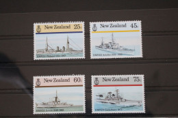 Neuseeland 945-948 Postfrisch #FN088 - Barcos