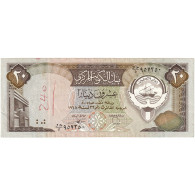 Koweït, 20 Dinars, L.1968, KM:16b, TTB - Koweït
