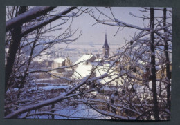 Photo-carte Moderne "Le Village De Menucourt Sous La Neige - Hiver 1978" Vexin - Val D'Oise - Menucourt