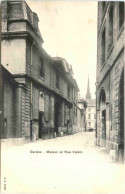 Geneve - Maison Et Rue Calvin - Genève