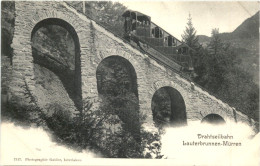 Drahtseilbahn - Lauterbrunnen Mürren - Lauterbrunnen