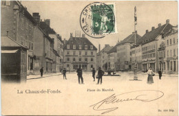 La Chaux De Fonds - Place Du Marche - La Chaux-de-Fonds