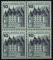 BERLIN DS BURGEN U. SCHLÖSSER Nr 532A Postfrisch VIERER X0E25F6 - Unused Stamps