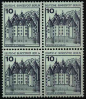 BERLIN DS BURGEN U. SCHLÖSSER Nr 532A Postfrisch VIERER X0E25F6 - Nuevos