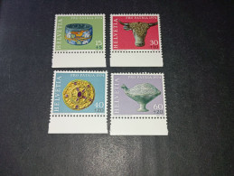 07AL09 SVIZZERA 1974 PRO PATRIA REPERTI ARCHEOLOGICI "XX" - Unused Stamps