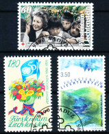 LIECHTENSTEIN 1995 Nr 1105-1107 Gestempelt SA1918E - Used Stamps