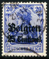 BES 1WK LP BELGIEN Nr 4I Gestempelt X629B52 - Ocupación 1914 – 18