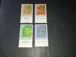 07AL09 SVIZZERA 1974 PRO JUVENTUTE PIANTE VELENOSE IN BOSCO "XX" - Unused Stamps