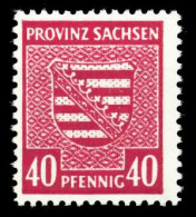 SBZ PROV. SACHSEN Nr 84Yc Postfrisch X65644A - Andere & Zonder Classificatie