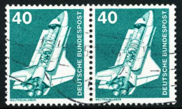 BRD DS INDUSTRIE U. TECHNIK Nr 850 Gestempelt WAAGR PAAR X6681D6 - Used Stamps