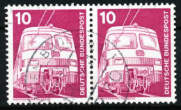 BRD DS INDUSTRIE U. TECHNIK Nr 847 Gestempelt WAAGR PAAR X66C232 - Used Stamps