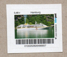 X02] BRD - Privatpost - Biberpost -  Kreuzfahrtschiff "Hamburg" - Privatpost