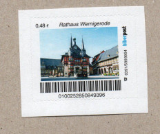 X02] BRD - Privatpost - Biberpost -  Rathaus Wernigerode - Private & Local Mails
