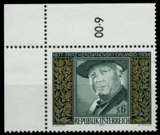 ÖSTERREICH 1977 Nr 1547 Postfrisch ECKE-OLI X8096C6 - Neufs