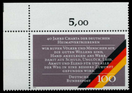 BRD 1990 Nr 1470 Postfrisch ECKE-OLI X8F7B3A - Unused Stamps