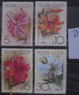 RUSSIA ~ 1989 ~ S.G. NUMBERS 5977 - 5980, ~ 'LOT D' ~ LILIES. ~ MNH #03666 - Ungebraucht