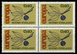 FINNLAND 1965 Nr 608 Postfrisch VIERERBLOCK S03356A - Ungebraucht