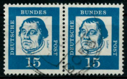 BRD DS BED. DEUT. Nr 351y Gestempelt WAAGR PAAR X95D1EE - Used Stamps