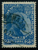 LIECHTENSTEIN 1912 Nr 3ya Gestempelt X6A8D7A - Gebruikt