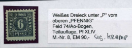 SBZ MECKLBRG VORP. Nr 8xXLIV Postfrisch Gepr. X6CE516 - Other & Unclassified