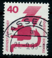 BRD DS UNFALLV Nr 699ARa Gestempelt X6FBD1E - Used Stamps