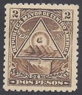 NICARAGUA 1898 - Yvert 108* (L) - Serie Corrente | - Nicaragua