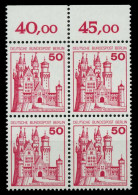 BERLIN DS BURGEN U. SCHLÖSSER Nr 536A Postfrisch VIERER X782EEE - Unused Stamps