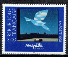 Centenaire De La Naissance Du Peintre René Magritte : émission Commune Avec La Belgique - Unused Stamps